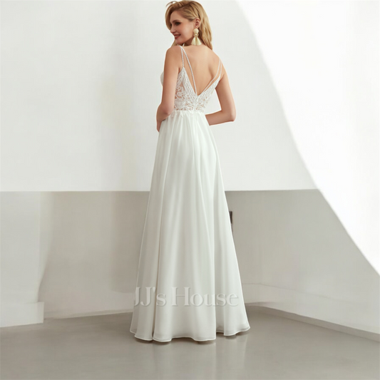 VESTIDO DE NOVIA ALISSON ,LIVIANO ,VAPOROSO Y SENCILLO