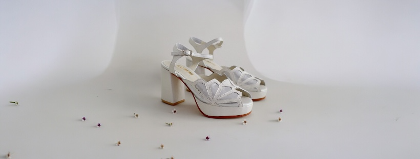 SANDALIAS CUERO ARGENTINAS DE NOVIA Y FIESTA