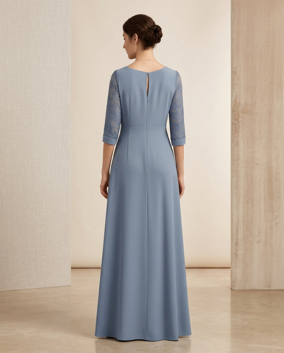 Vestido de fiesta Mane en talla 44 con manga larga y encaje talla 44