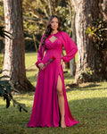 Vestido Kenya con mangas desmontables
