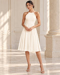 Vestido civil Selena estilo halter