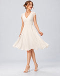 Vestido civil Andrea estilo romántico