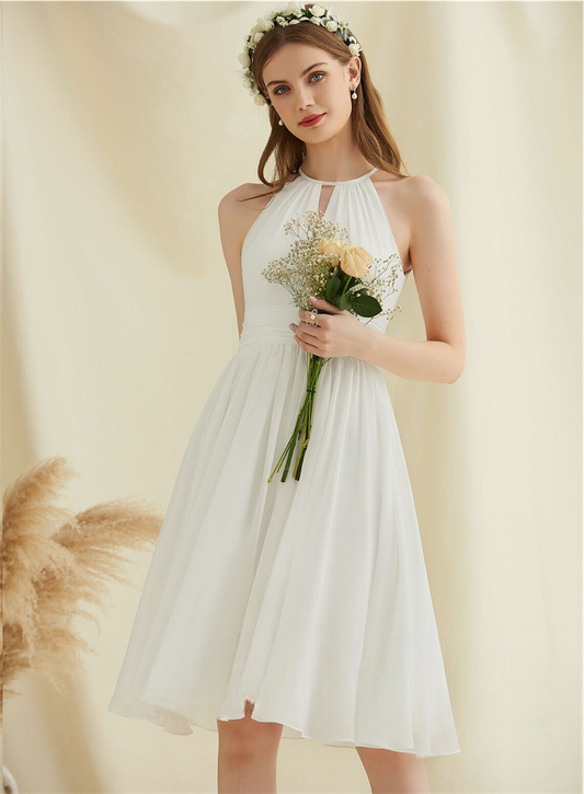 VESTiDO CIVIL BELÉN CUELLO HALTER