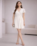 Vestido civil Liz sencillo y romantico