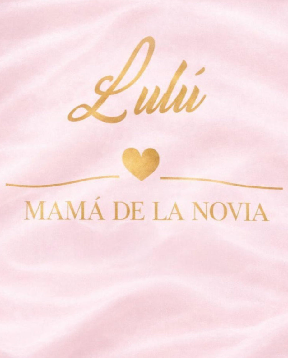 Bata de Satin con encaje personalizada o sin personalizar,fina y elegante